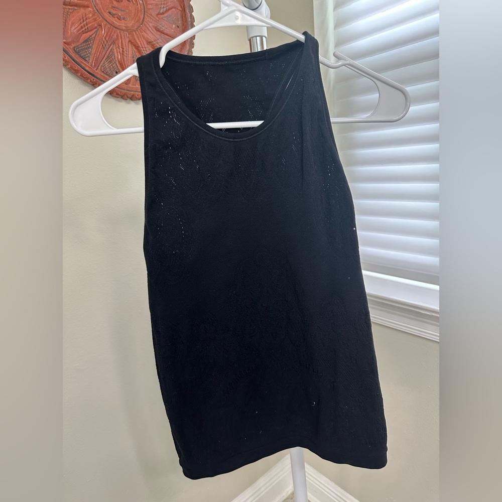Lululemon Athletica Elegant Black Tank Top, Medium